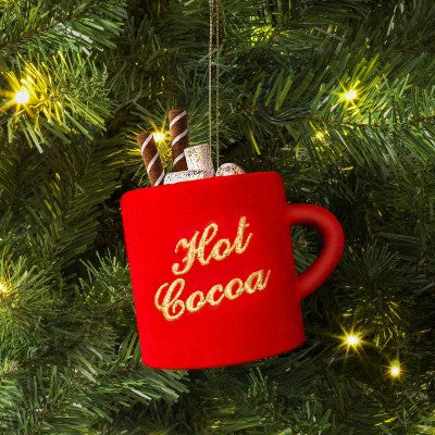 Christmas Hot Cocoa Cup Ornament - Wondershop™