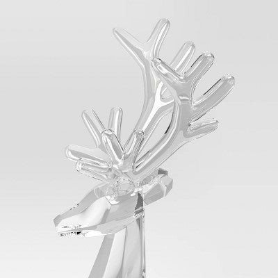  Acrylic Deer Christmas Animal Figurine - Wondershop™