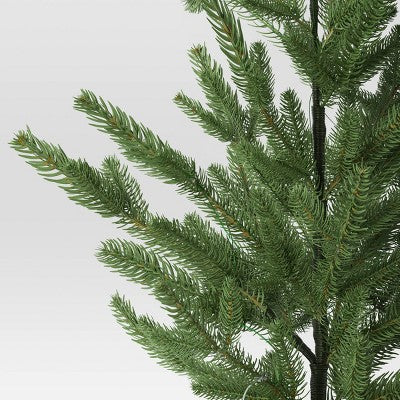  Pre-lit Potted Balsam Fir Mini Artificial Christmas Tree Set Warm White Lights - Wondershop™