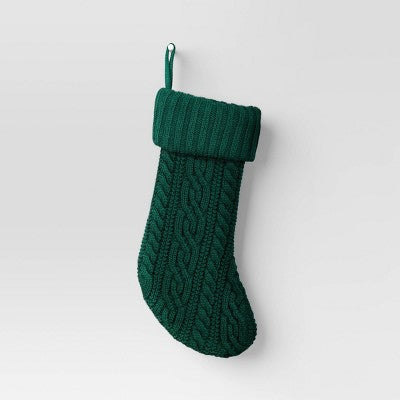  20" Cable Knit Christmas Stocking - Wondershop™
