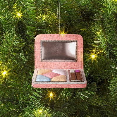  Christmas Fabric Compact Ornament - Wondershop™