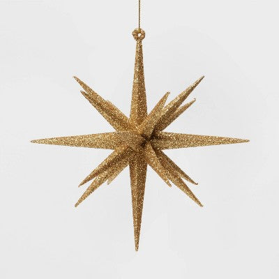  Plastic Spike Starburst Christmas Tree Ornament - Wondershop™