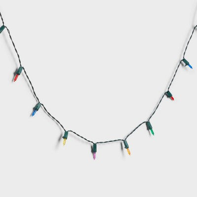  50ct Solar LED Christmas Indoor Outdoor Mini String Lights With Green Wire - Wondershop™