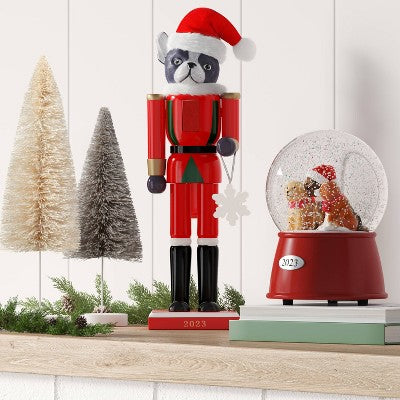  French Bulldog Nutcracker Figure - Wondershop™