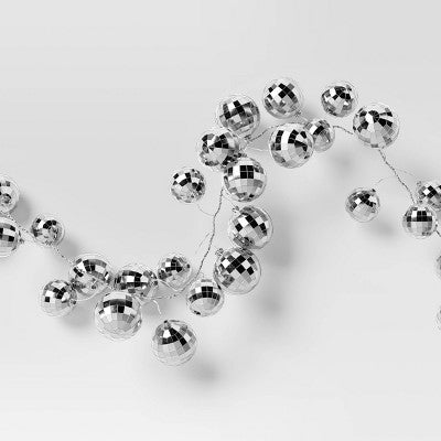  Christmas Discoball Garland - Wondershop™
