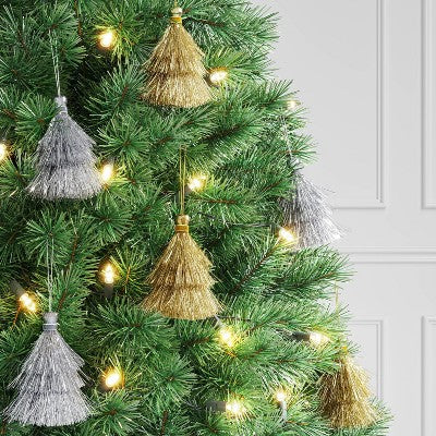  5" Christmas Mini Tassel Ornament Set - Wondershop™